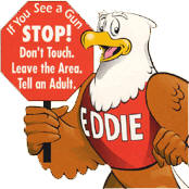 Our South Carolina CWP classes learn how to keep young kids safe with Eddie Eagle.